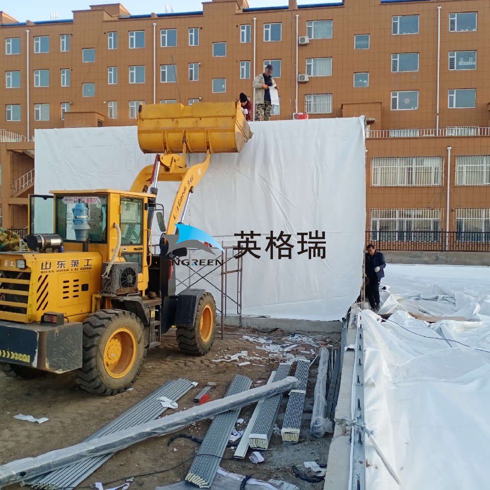 你知道建造一座合格的氣膜建筑，需要經(jīng)歷哪些施工步驟嗎？英格瑞氣膜帶你了解氣膜建筑的施工流程！