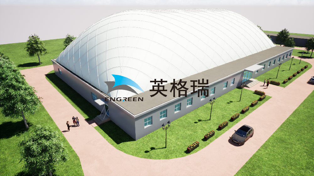 氣膜建筑膜面意外破損漏氣怎么辦？